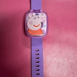 Peppa Pig Pink and Purple Kids Watch